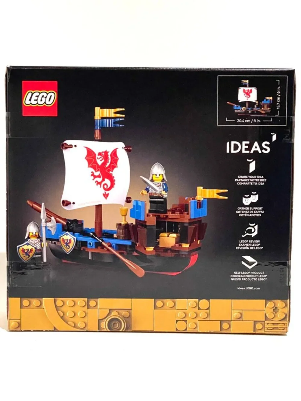 LEGO IDEAS 40912 Sea Serpent NIB NEW SEALED in Hand